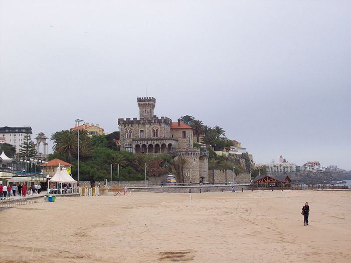 Estoril_A praia e o Palácio